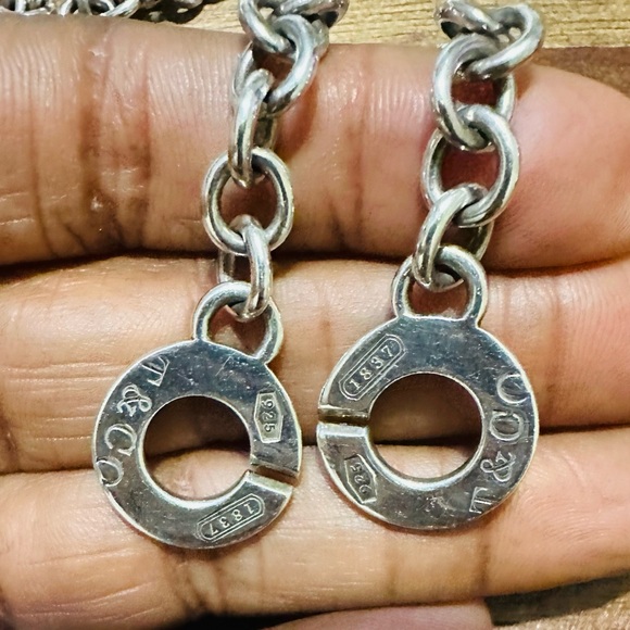 T & Co sterling silver 925 necklace and bracelet set. - Picture 8 of 16